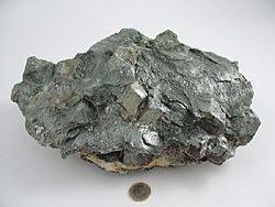 ungeputzte Granatstufe