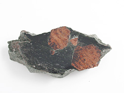 Granat in Matrix - Anschliff