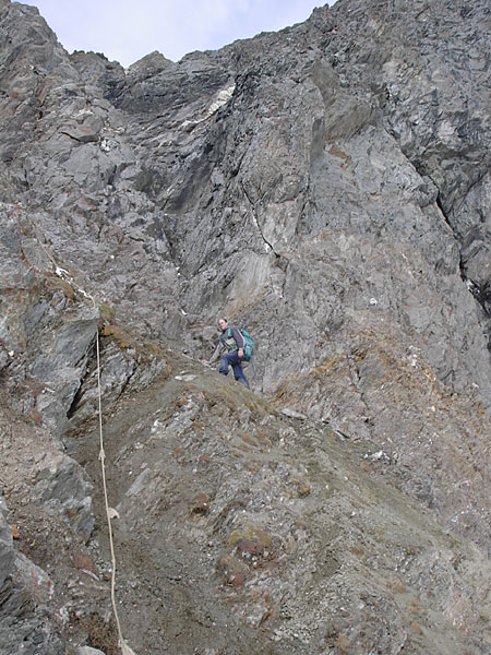 Aufstieg in die Granatwand